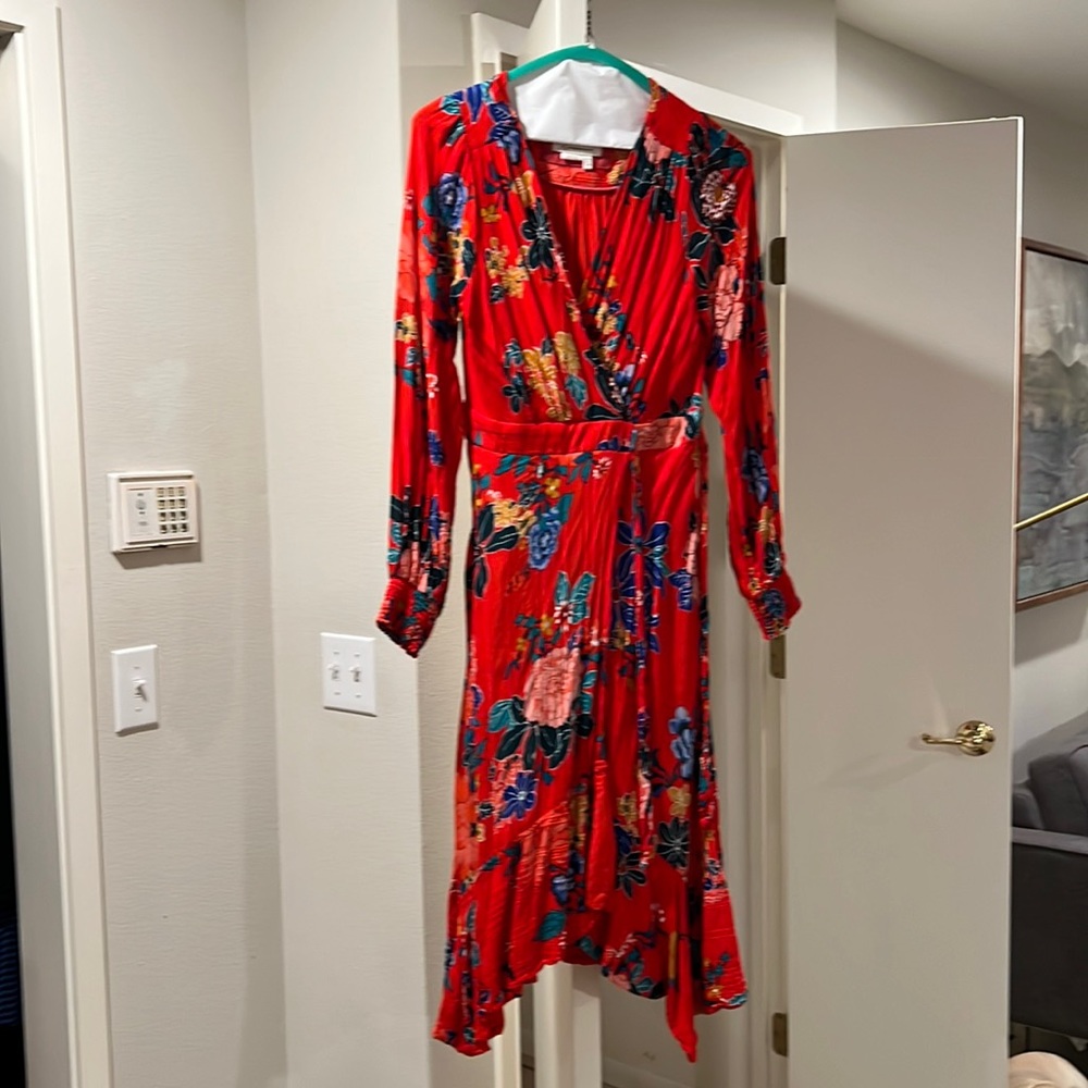 Anthropologie floral dress, size 4